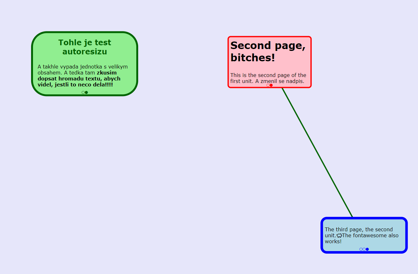First screenshot of OrgPad