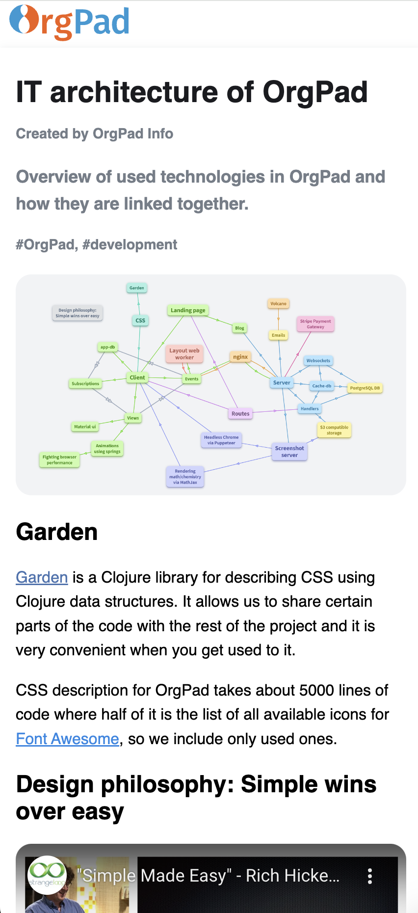 Její export na mobilu